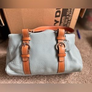 Authentic Coach Chelsea Shoulder/Satchel Bag, Pebble Leather